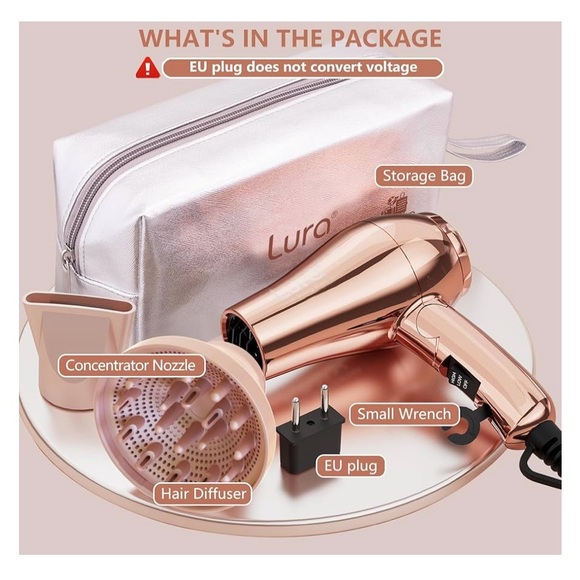 Mini Travel Hair Dryer - SALE - MAKE ANY OFFER - Picture 5 of 6